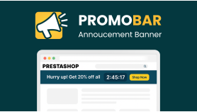 PromoBar – Barra de anuncios personalizable para PrestaShop