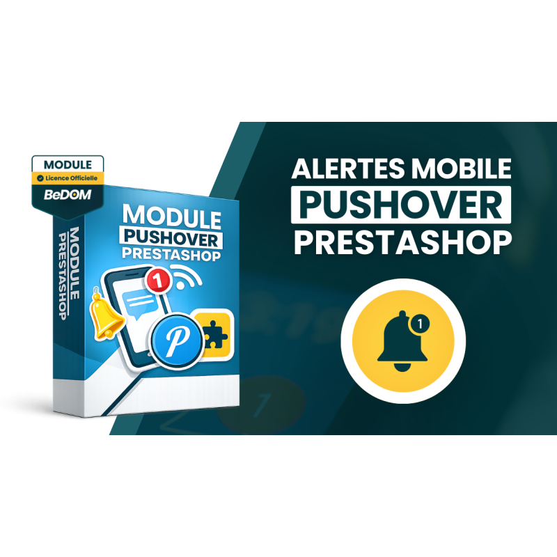 Pushover PrestaShop - Order & Status Push Notifications Module